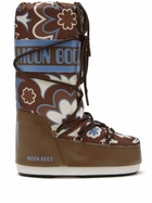 Moon Boot Icon Floral-Print Boots
