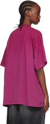 Balenciaga Pink Cotton Mini Dress
