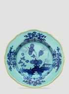 Set of Two Oriente Italiano Dinner Plate in Blue