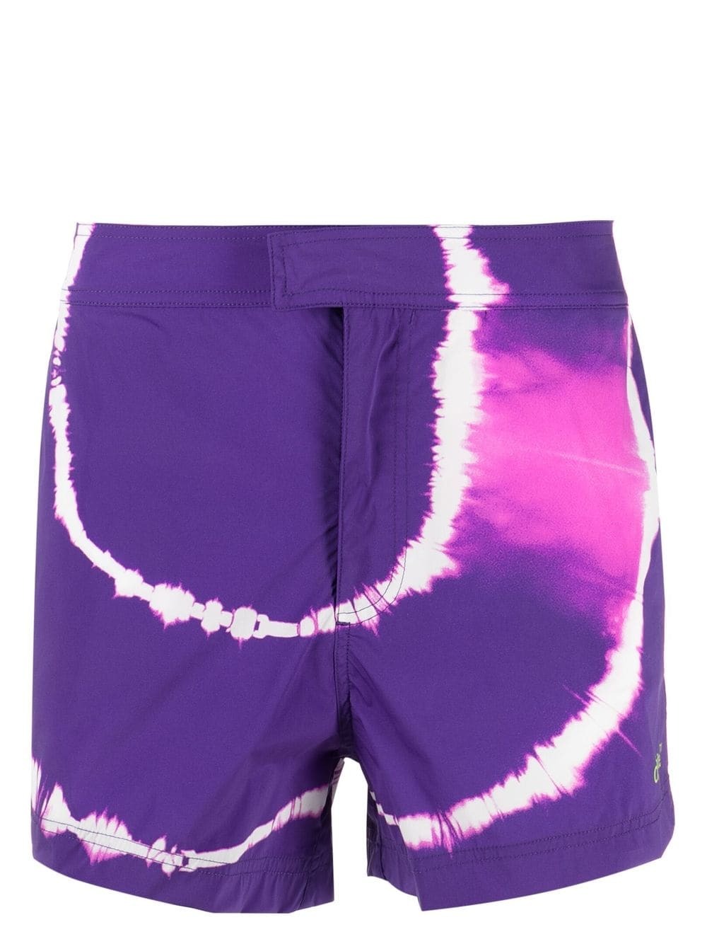 OFF-WHITE - Tie Dye Sunrise Swimshorts Off-White