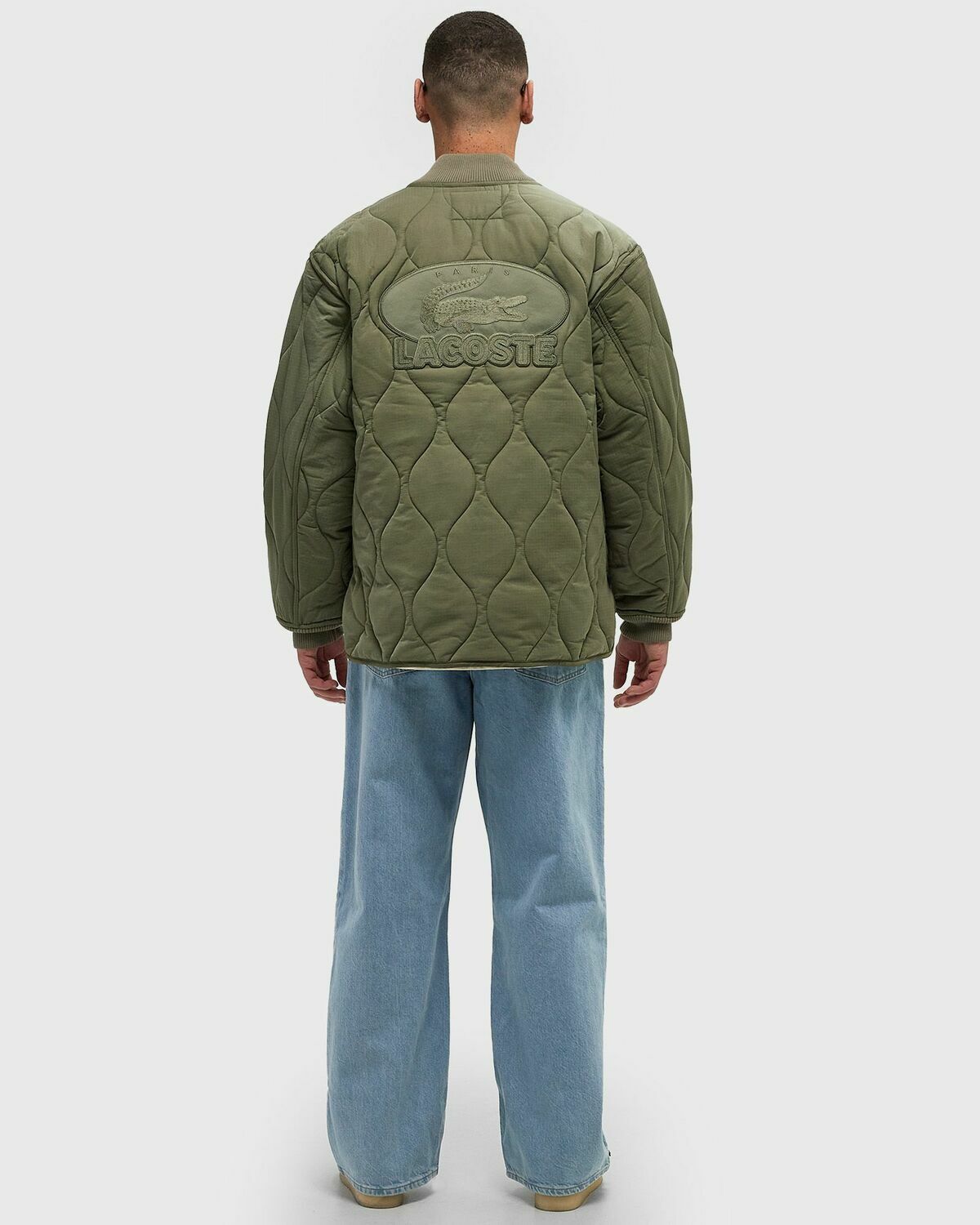 Lacoste BLOUSON Green Mens Bomber Jacket