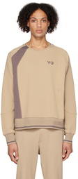 Y-3 Beige U Sweatshirt