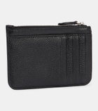 Balenciaga Logo leather card holder