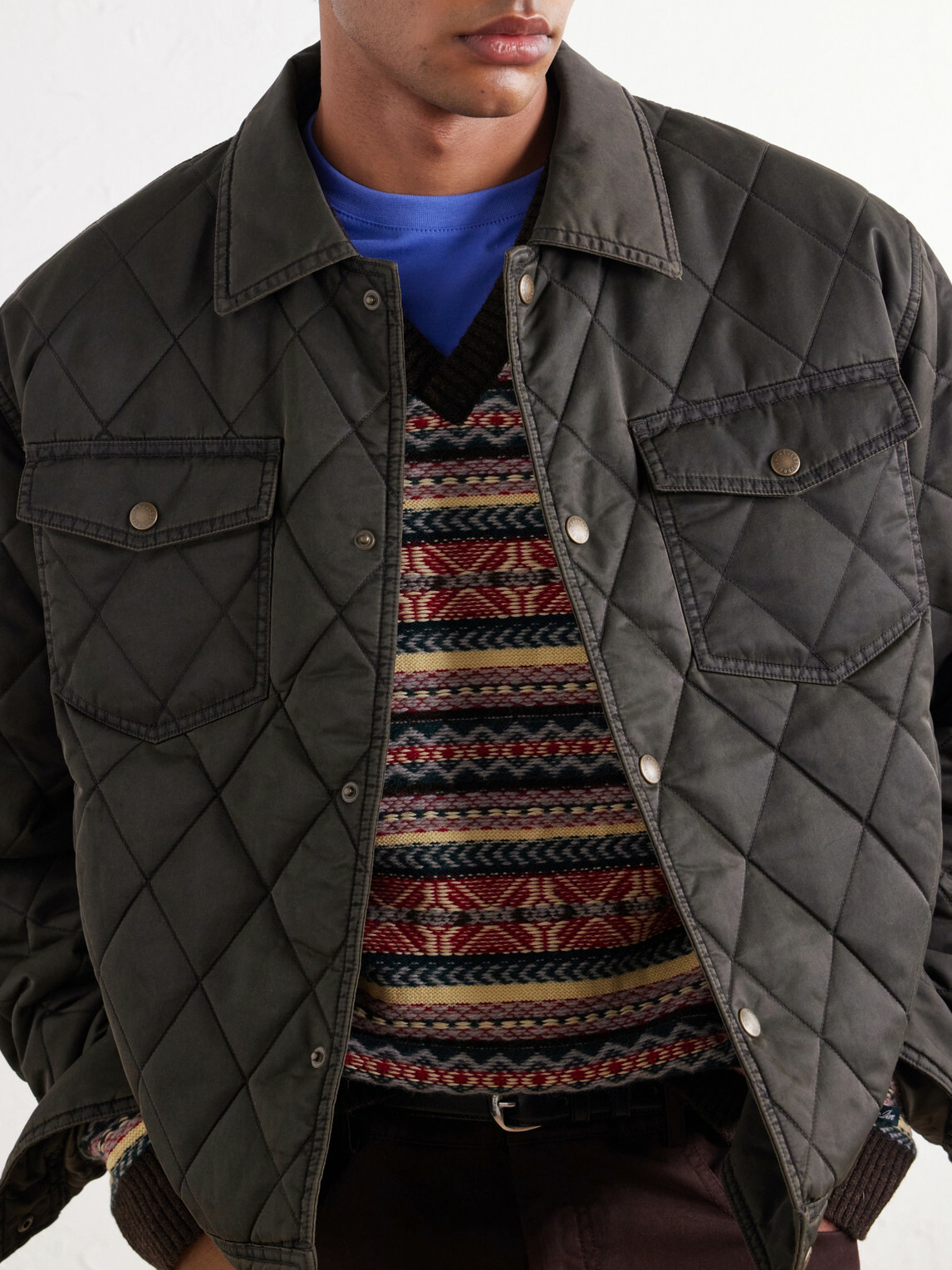 Aimé Leon Dore - Quilted Shell Blouson Jacket - Green