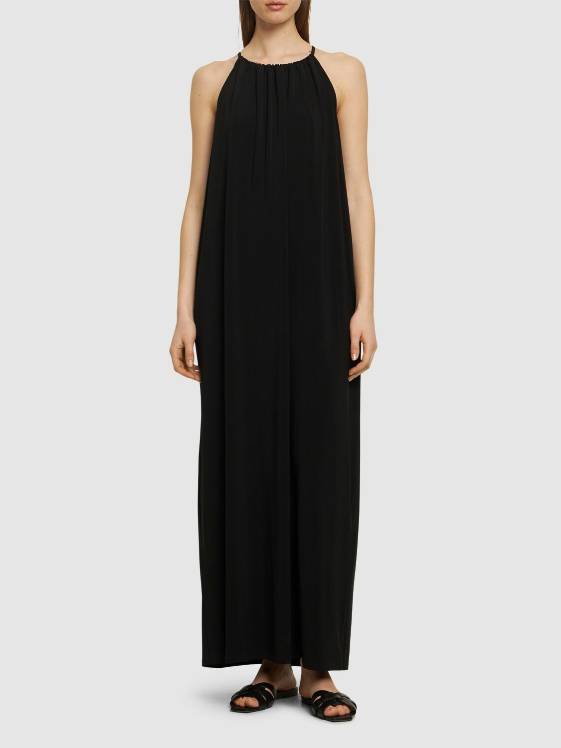 MAX MARA Garda Viscose Jersey Midi Dress Max Mara