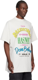 Balenciaga Off-White 'Not Been Done' T-Shirt