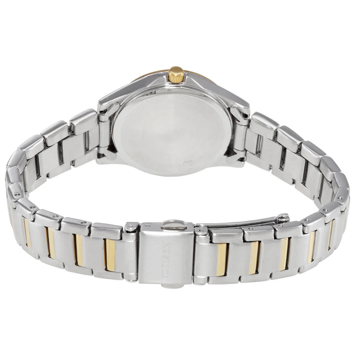 Citizen Quartz Blue Dial Two-tone Ladies Watch EQ0595-55L
