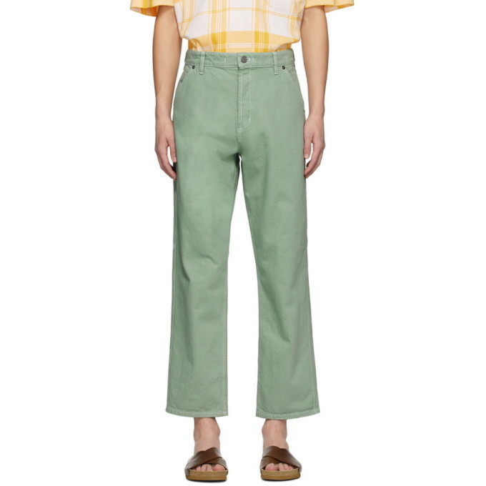 Photo: Jacquemus Green Le De Nimes Jeans