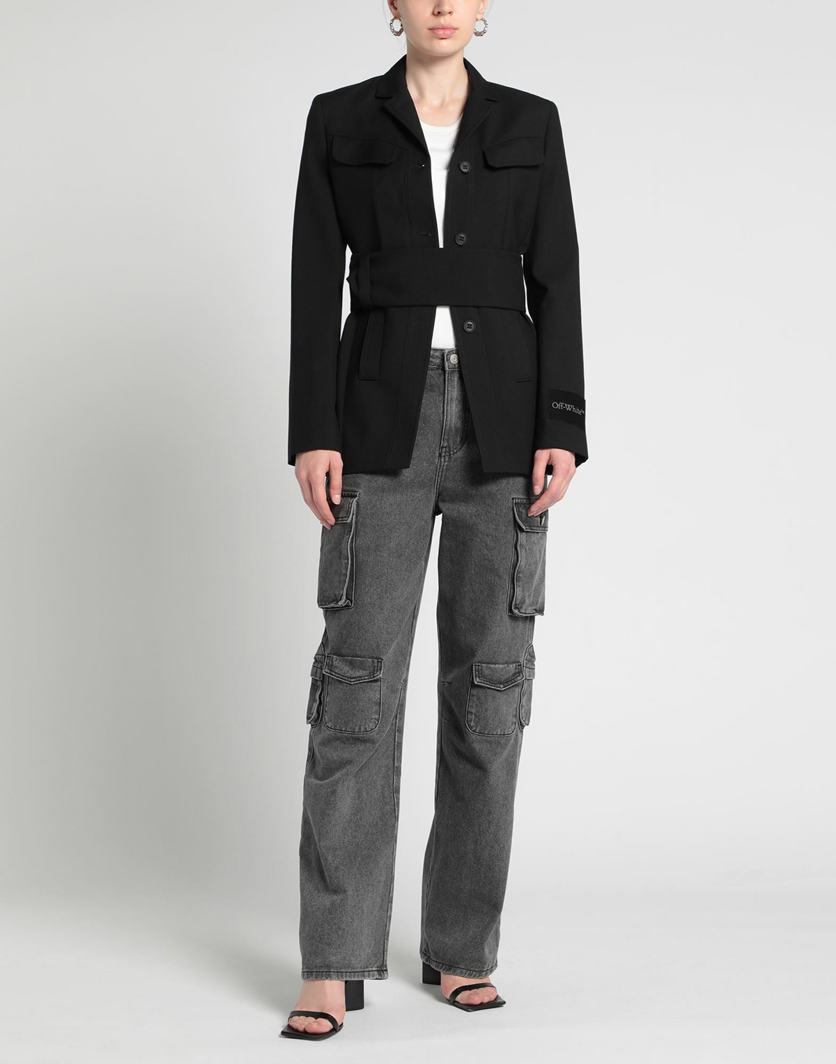 Off-white Womens Blazer in Black