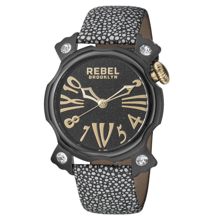 Photo: Rebel Coney Island Black Dial Watch RB104-6071