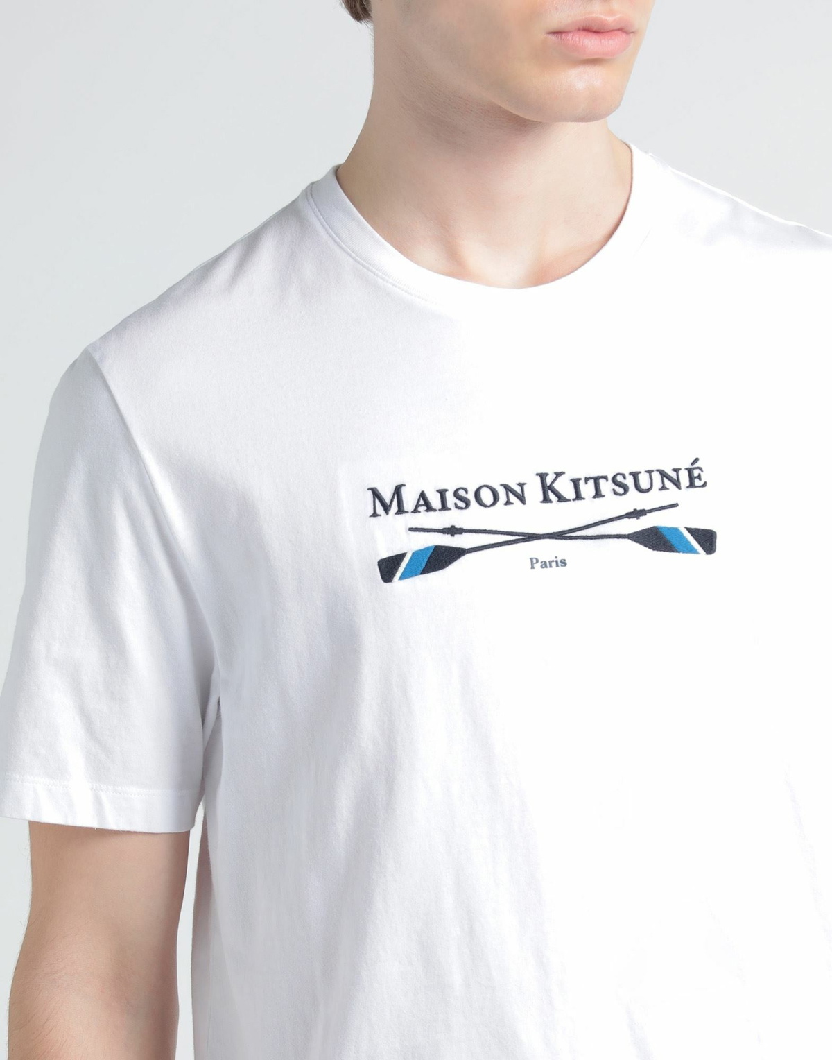 Maison Kitsuné Mens T-shirt in White