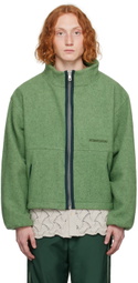 Robyn Lynch Green Zip Sweater