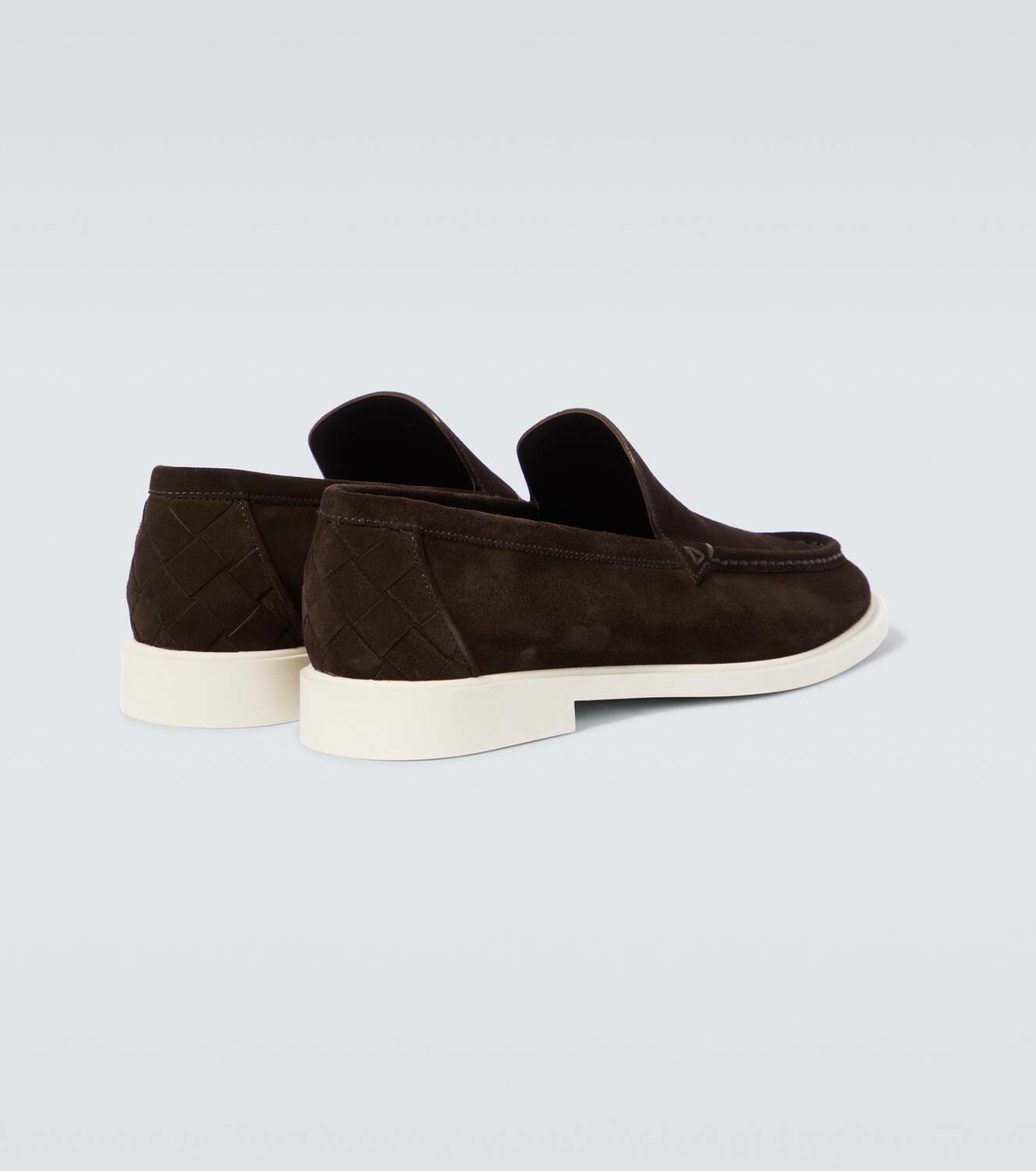 ローファー・オックスフォード Bottega Veneta Dark Brown Suede Astaire Loafers Bottega Veneta Astaire suede loafers Bottega Veneta