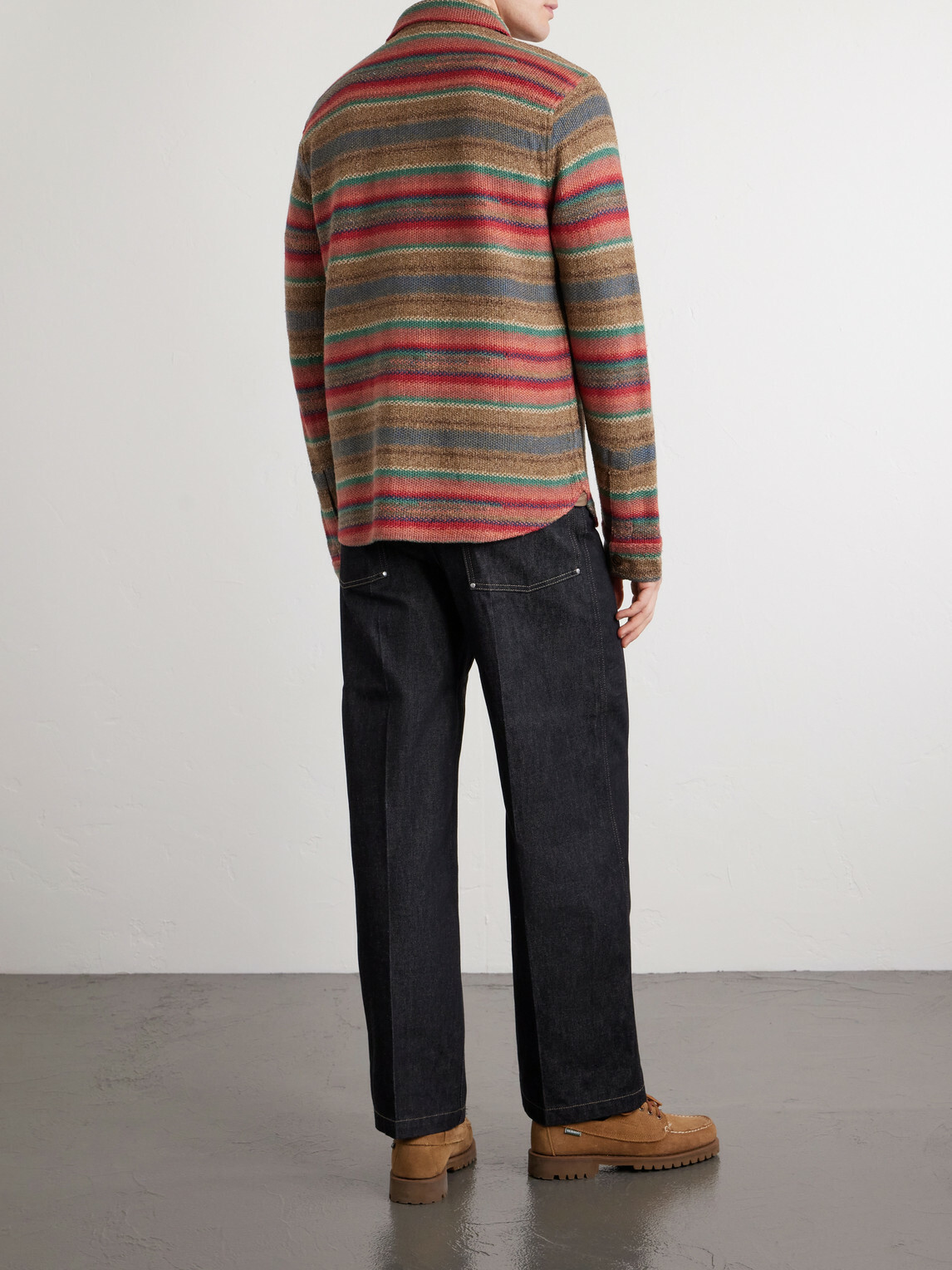 RRL - Matlock Striped Linen and Silk-Blend Shirt - Multi