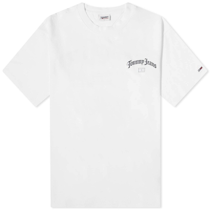 Photo: Tommy Jeans Men's Arch Logo T-Shirt in White