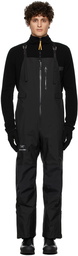 Jil Sander SSENSE Exclusive Black Arc'Teryx Edition Gore-Tex Bib Overalls