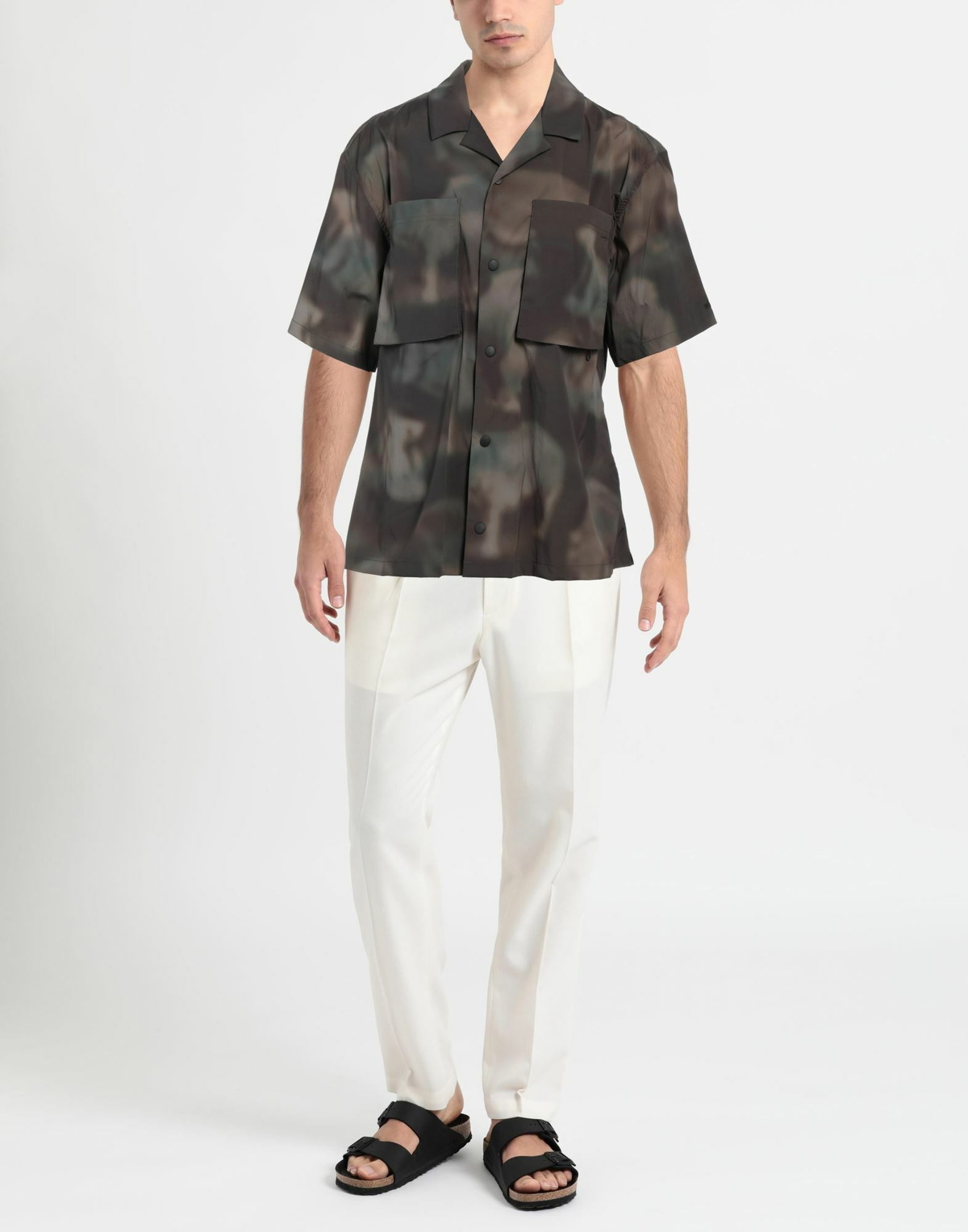 Wild Things Mens Shirt Military in Green