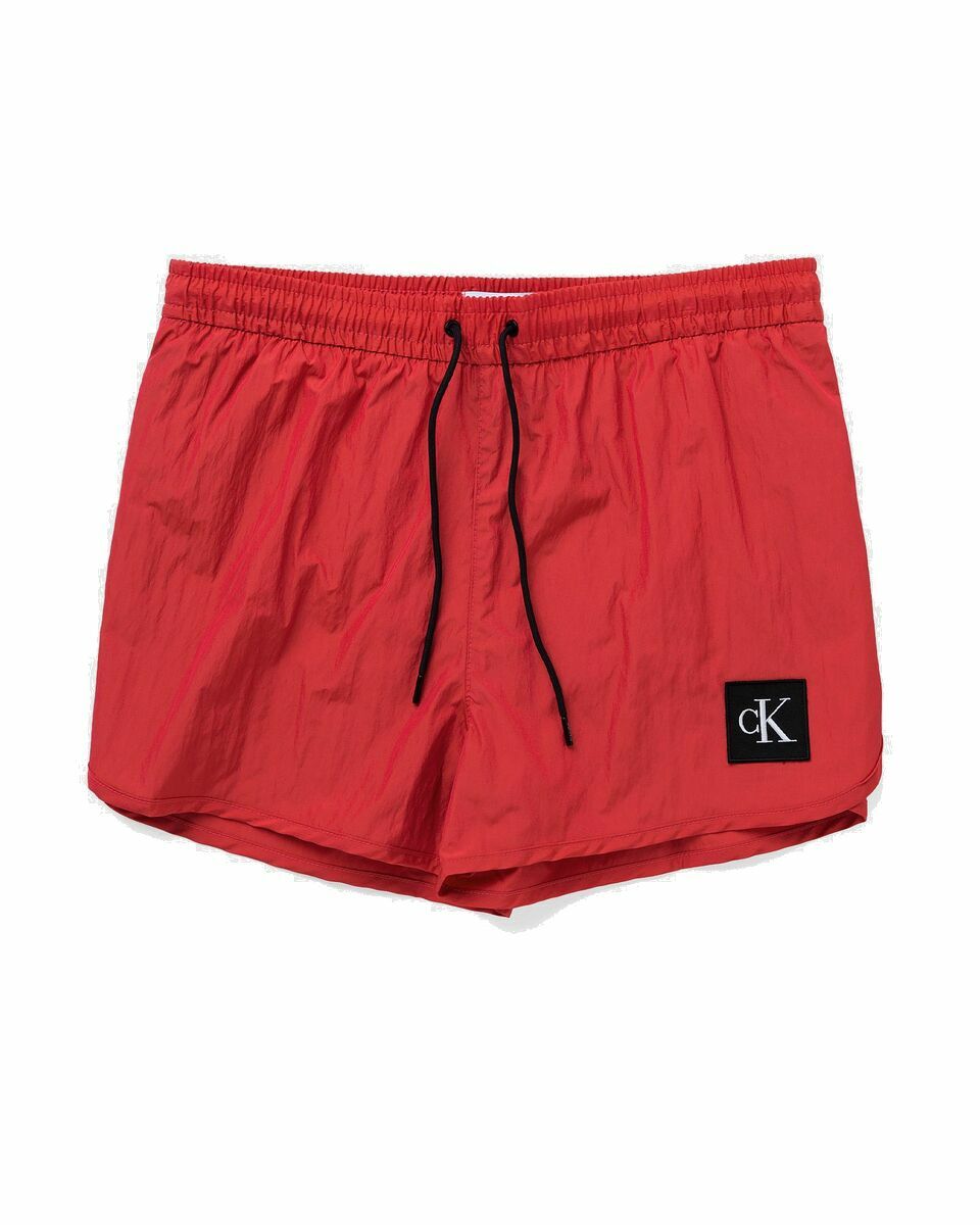Photo: Calvin Klein Underwear Short Runner Swimshorts Pink - Mens - Swimwear