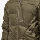 Nanga Men's Mazeno Ridge Jacket in Khaki