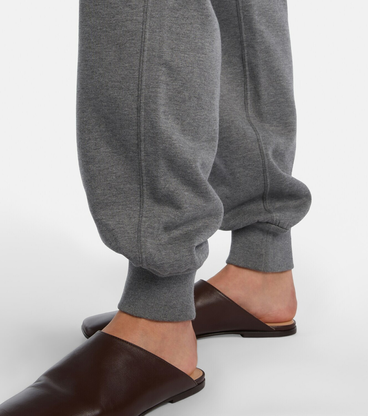 Loro Piana Banyan cotton and cashmere sweatpants