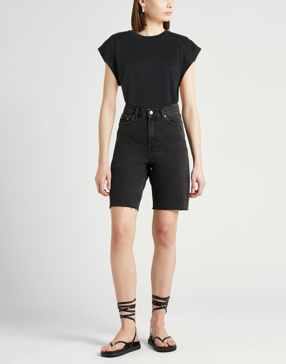 Crossley Womens T-shirt in Black