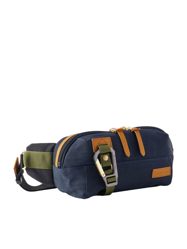 Photo: Master-Piece - Link Leather-Trimmed Nylon-Twill Belt Bag