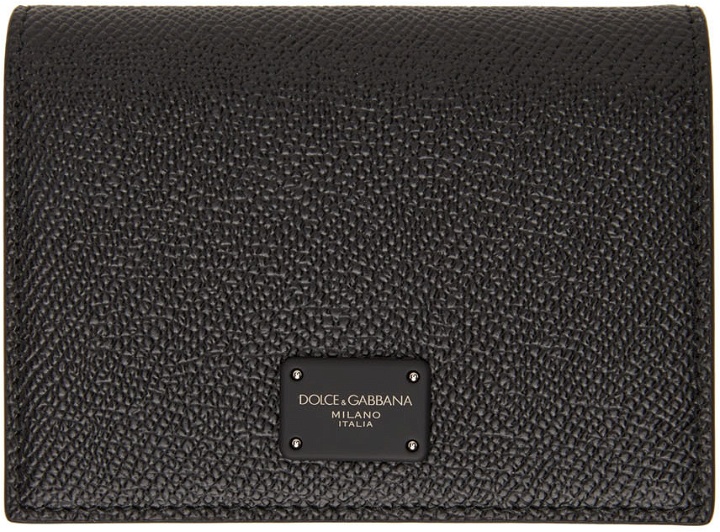 Photo: Dolce & Gabbana Black Dauphine Wallet