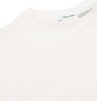 Off-White - Embellished Cotton-Jersey T-Shirt - Men - White