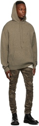 Ksubi Khaki Dollar Knit Hoodie