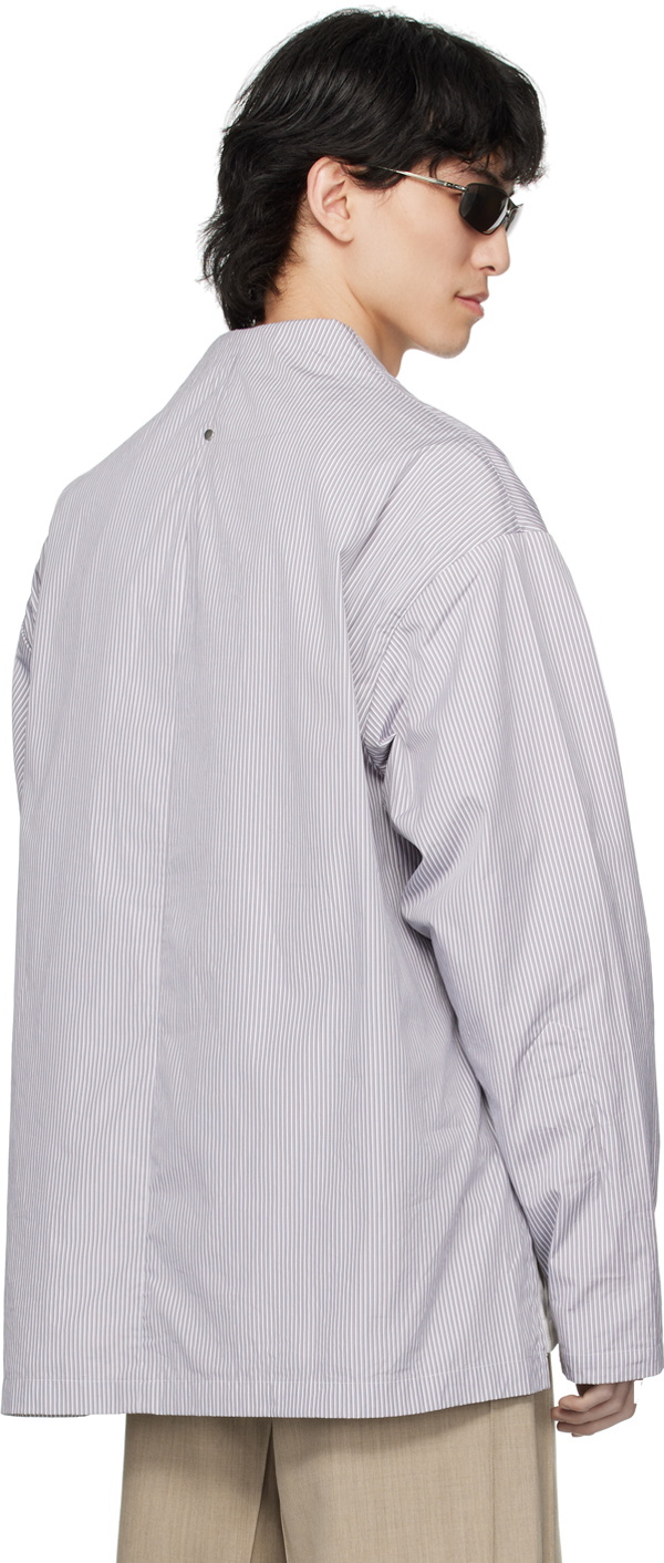 Karmuel Young Gray Molded Shirt
