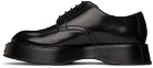 Dolce & Gabbana Black Leather Derby Shoes