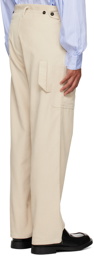 Camiel Fortgens Off-White Patch Cargo Pants