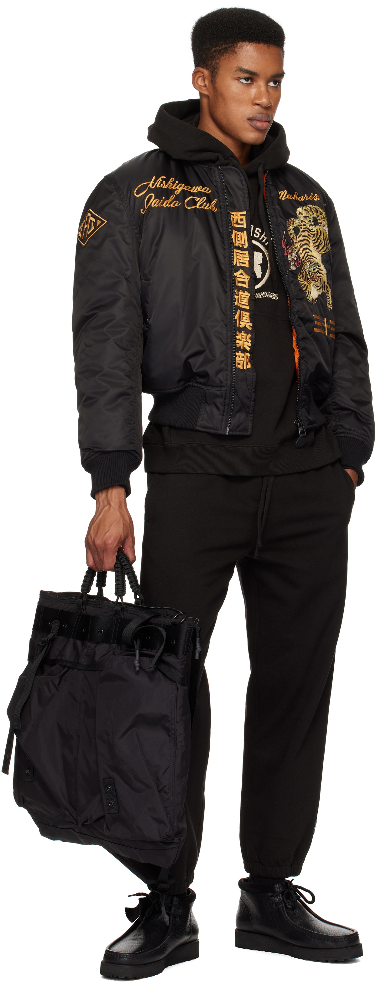 Maharishi Black Nishigawa Iaido Club Edition 4580 Nekomata
