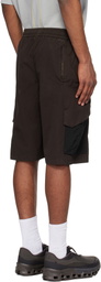 A-COLD-WALL* Brown Brunswick Cargo Shorts