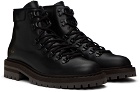 Common Projects Black Hiking Boots