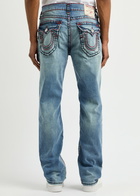 True Religion Ricky Straight-leg Jeans Mid Blu