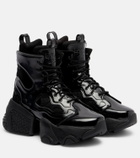 Noir Kei Ninomiya x Reebok cutout platform ankle boots