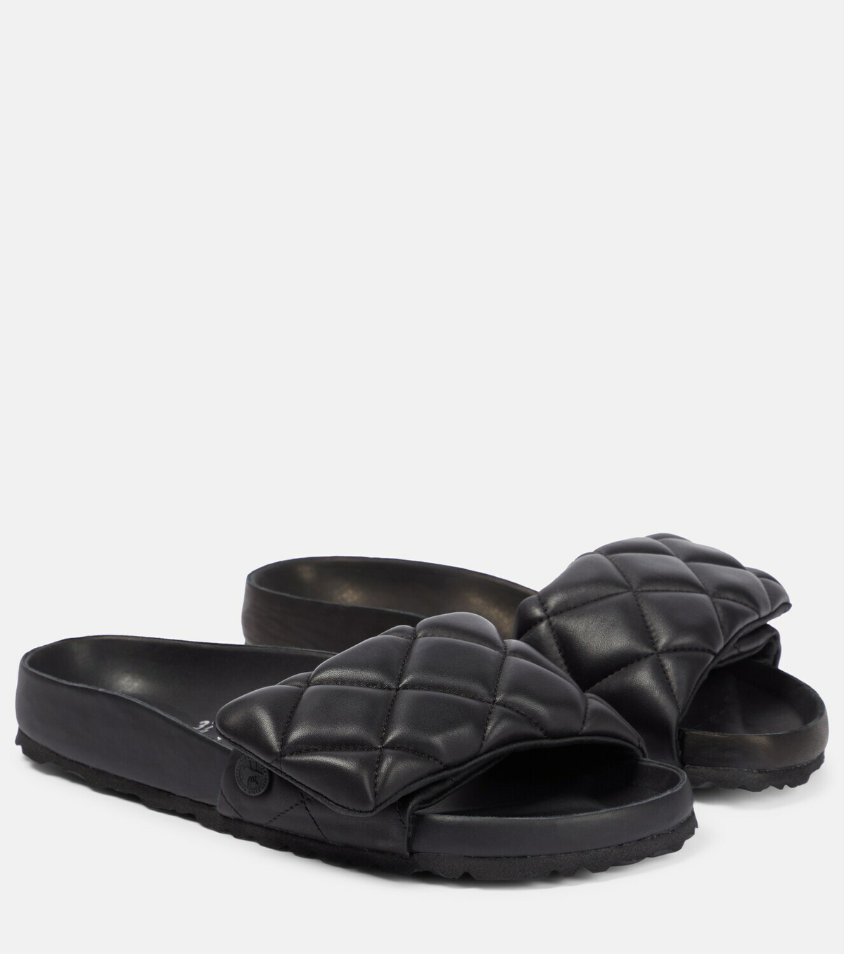 BIRKENSTOCK 1774 SYLT シルト キルティングレザーサンダル 1774 Sylt Embossed Leather Dark Olive | BIRKENSTOCK