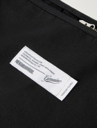 Neighborhood - Newspaper Herringbone Cotton Messenger Bag - Black