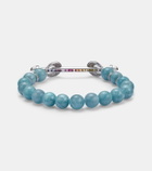 Ananya Chakra 18kt white gold bracelet with sapphires, diamonds, and gemstones