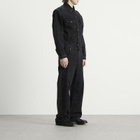 Entire Studios Men's Shrunken Denim Jacket in Magnetite