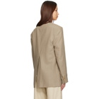 Calvin Klein Collection Beige Avery Blazer