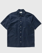 Bstn Brand Nylon Shortsleeve Shirt Blue - Mens - Shortsleeves