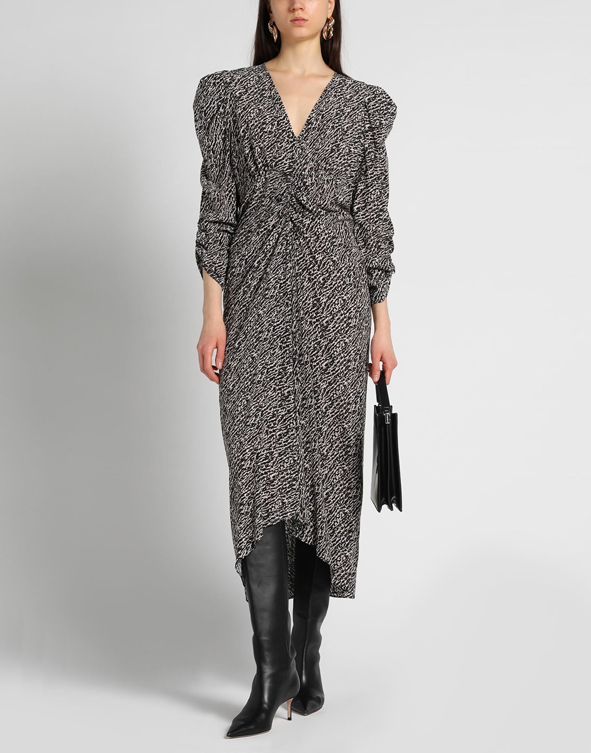Isabel Marant Womens Maxi dress in Black