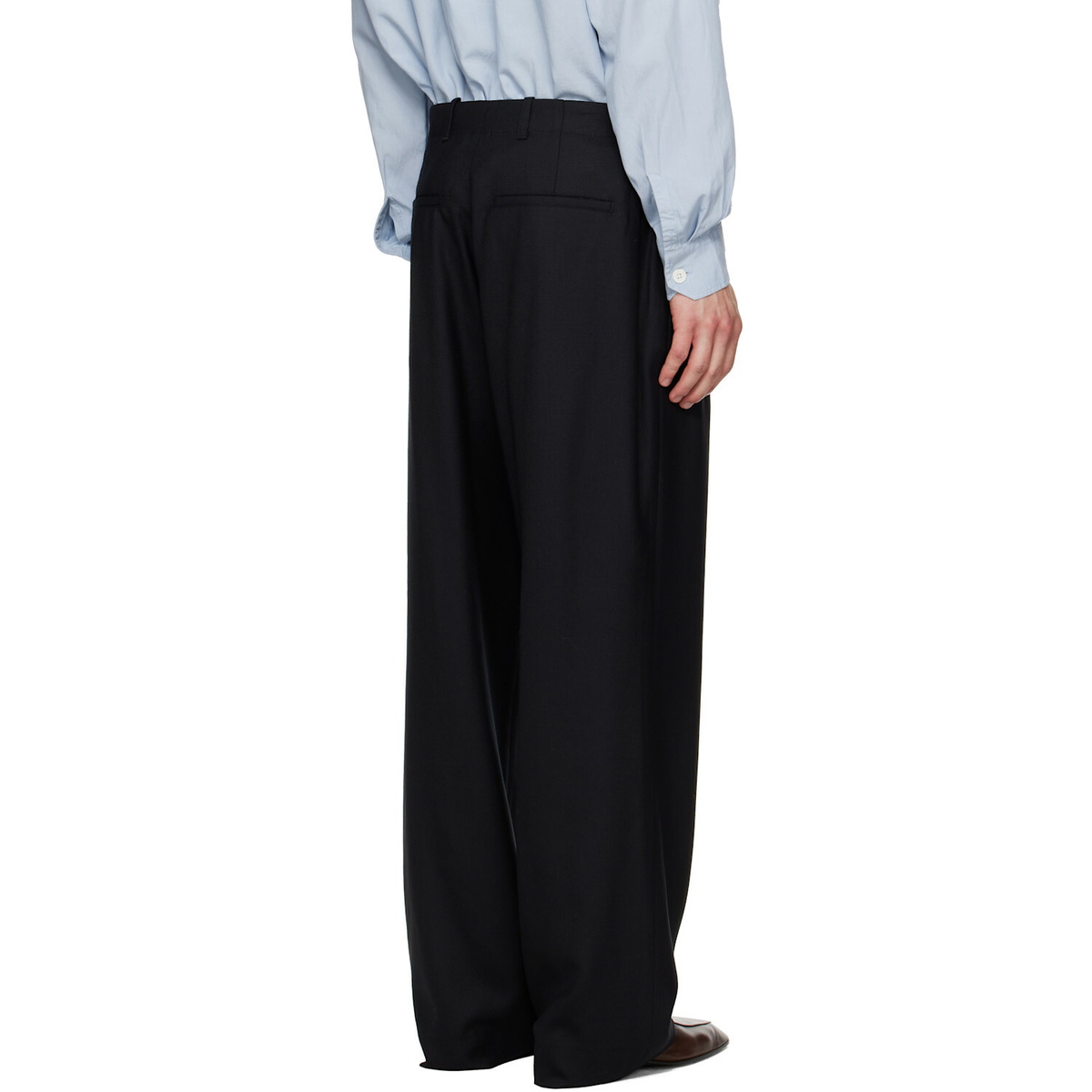 OUR LEGACY Black Borrowed Chino Trousers