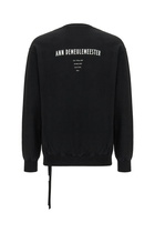 Ann Demeulemeester Black Cotton Sweatshirt