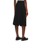 Rika Studios Black Crepe Liza Skirt