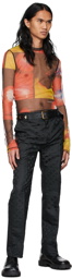 Charles Jeffrey Loverboy Black They/Them Trousers