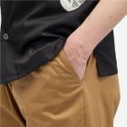 Alexander McQueen Men's Tape Logo Chinos in Rich Camel