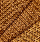 Boglioli - 6cm Knitted Silk Tie - Yellow